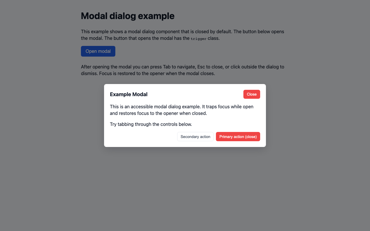 Screenshot sample 92 for modal-dialog / GPT-5 Mini