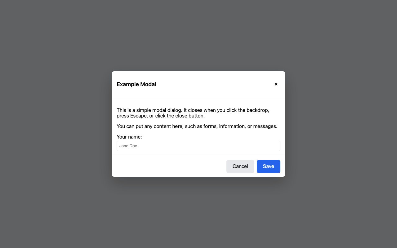 Screenshot sample 10 for modal-dialog / GPT-5 Nano