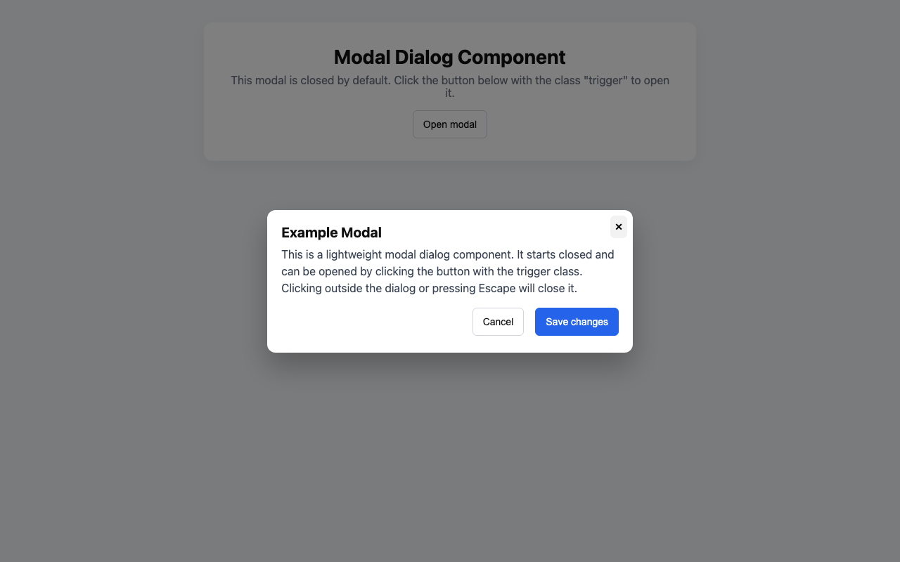 Screenshot sample 17 for modal-dialog / GPT-5 Nano