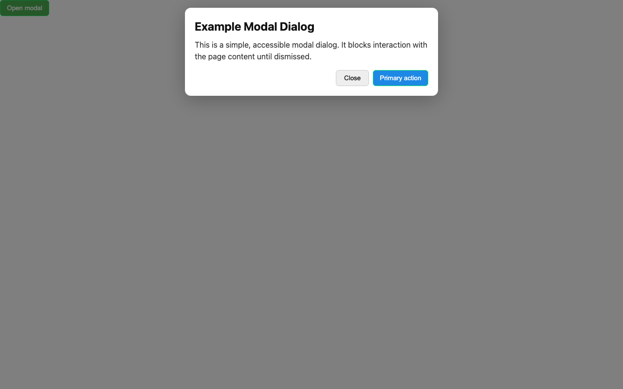 Screenshot sample 35 for modal-dialog / GPT-5 Nano