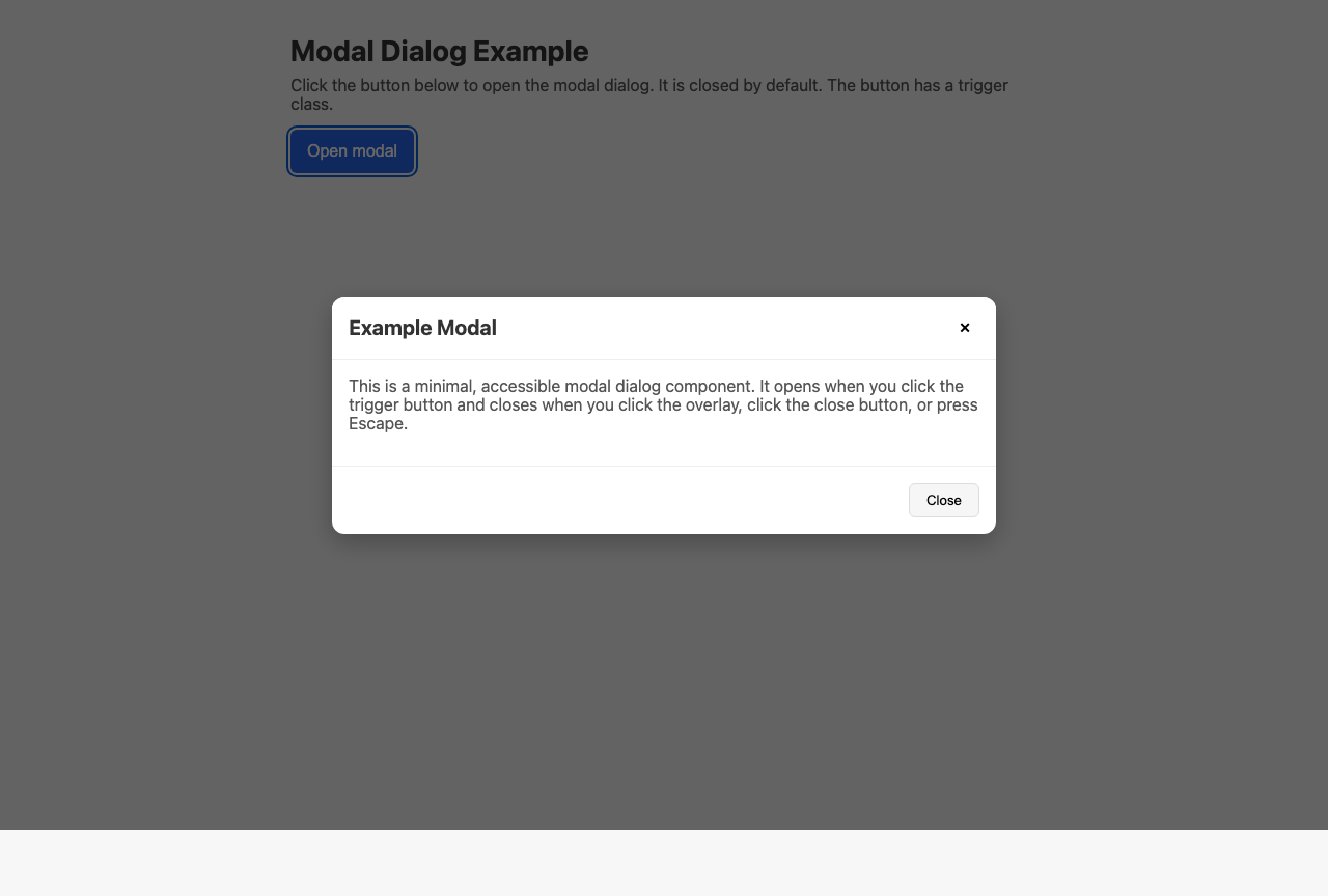 Screenshot sample 42 for modal-dialog / GPT-5 Nano