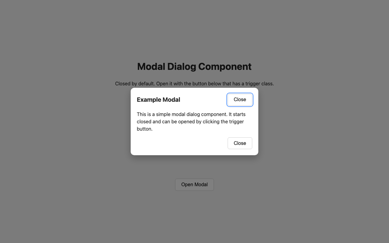 Screenshot sample 60 for modal-dialog / GPT-5 Nano