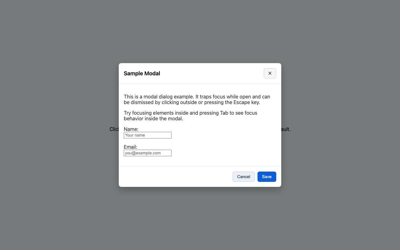 Screenshot sample 61 for modal-dialog / GPT-5 Nano