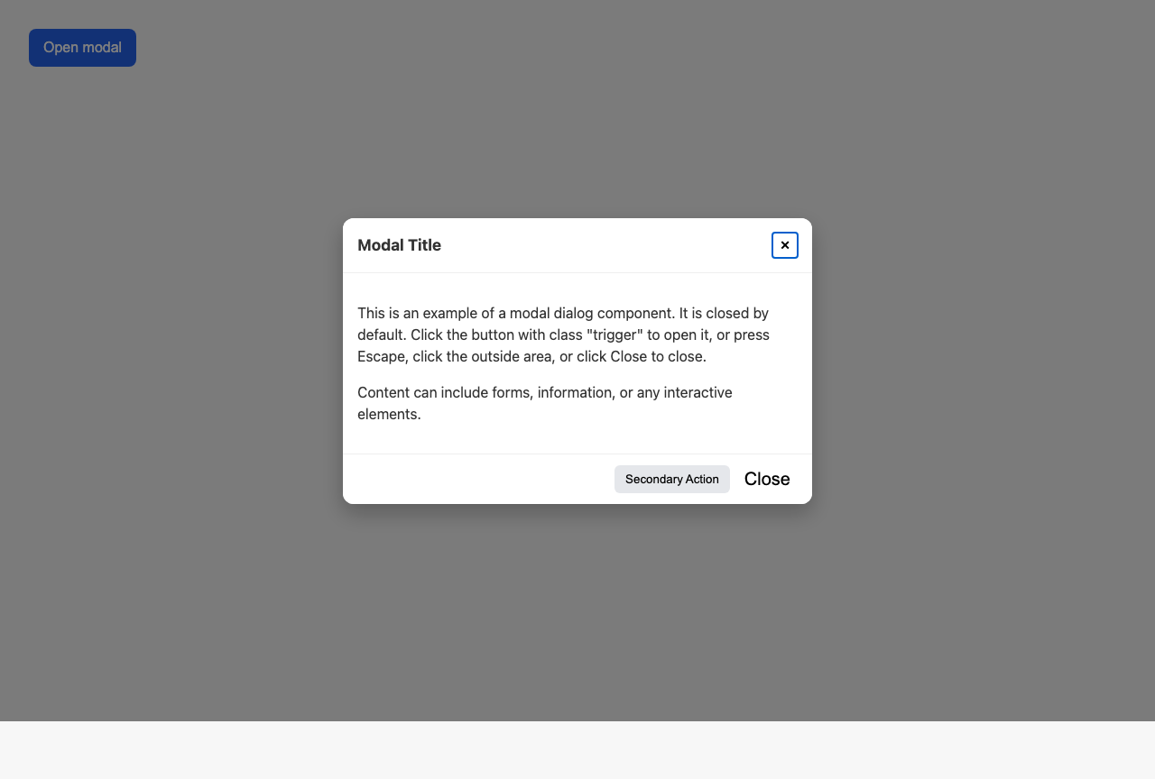 Screenshot sample 77 for modal-dialog / GPT-5 Nano
