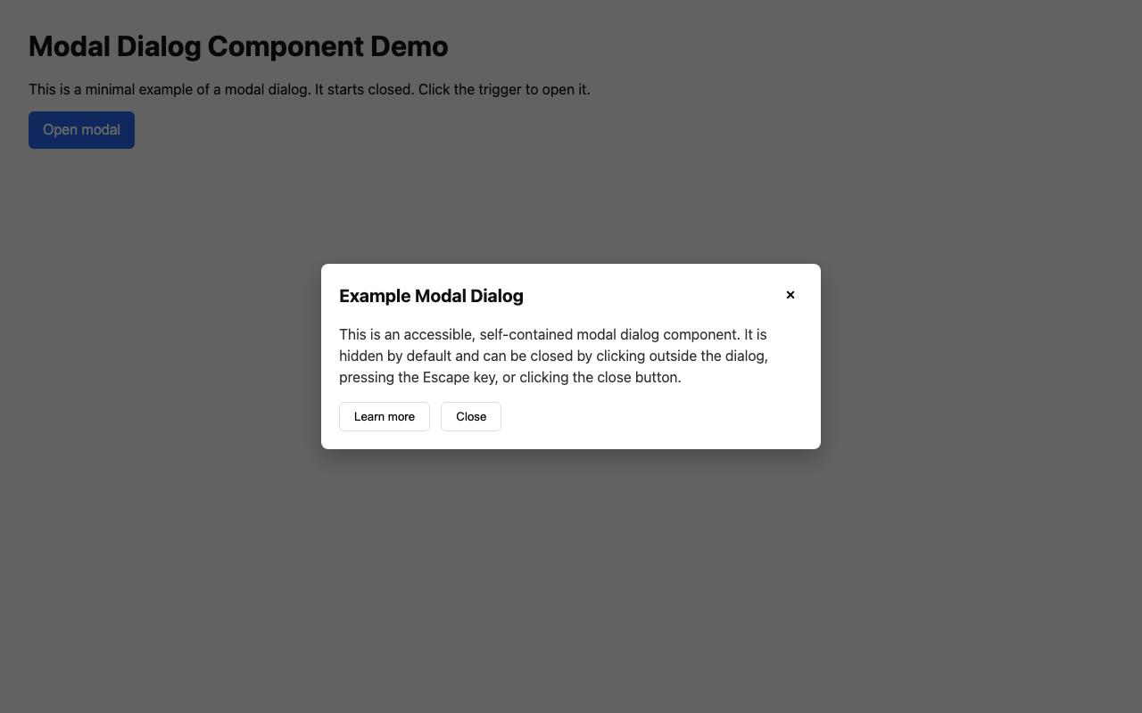 Screenshot sample 87 for modal-dialog / GPT-5 Nano