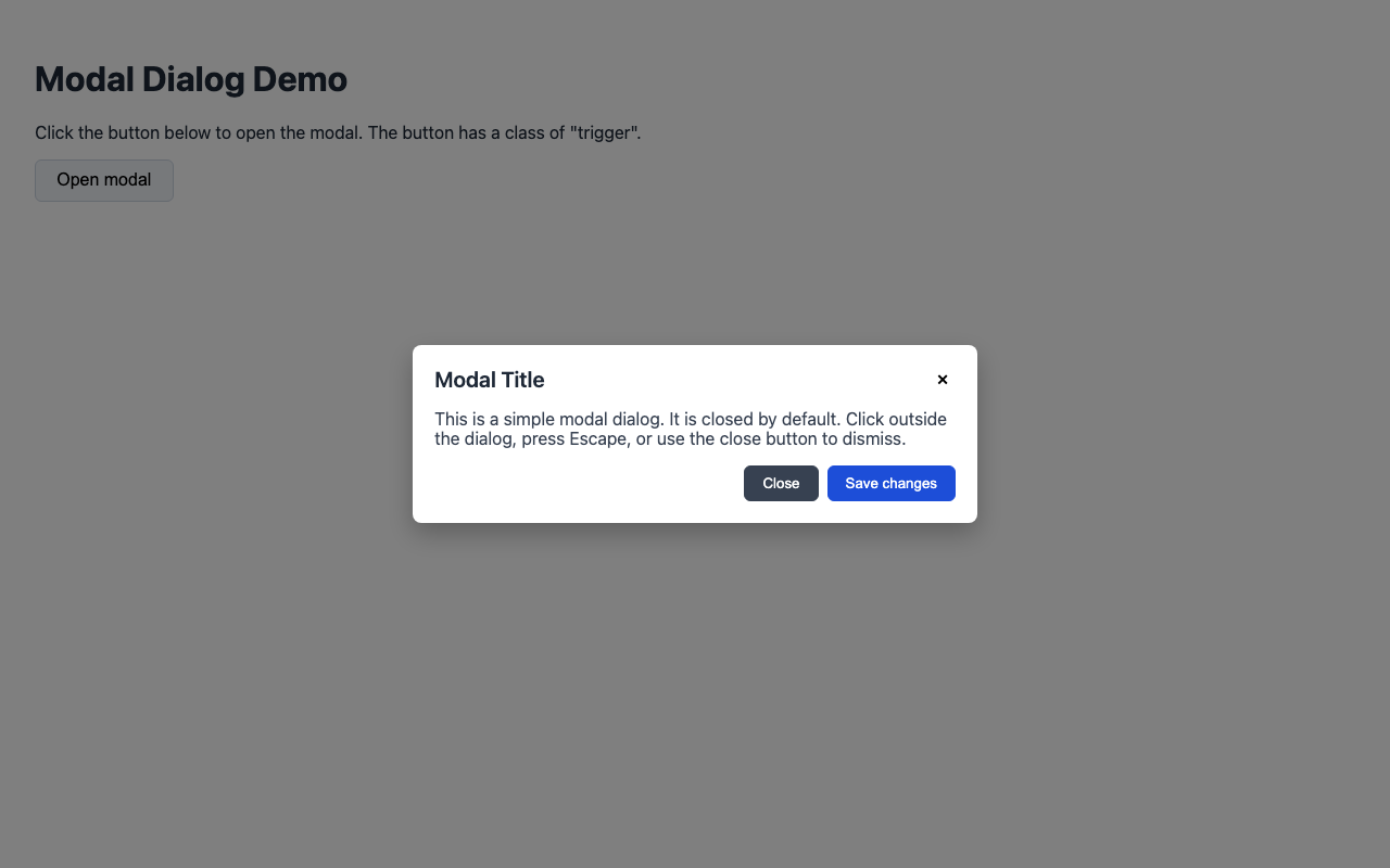 Screenshot sample 90 for modal-dialog / GPT-5 Nano