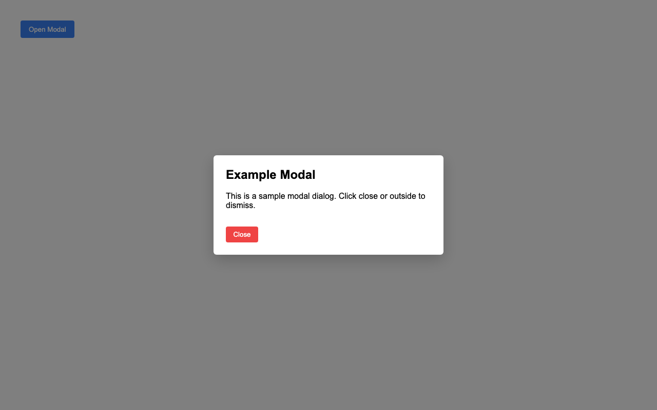 Screenshot sample 11 for modal-dialog / GPT-5.2 Codex