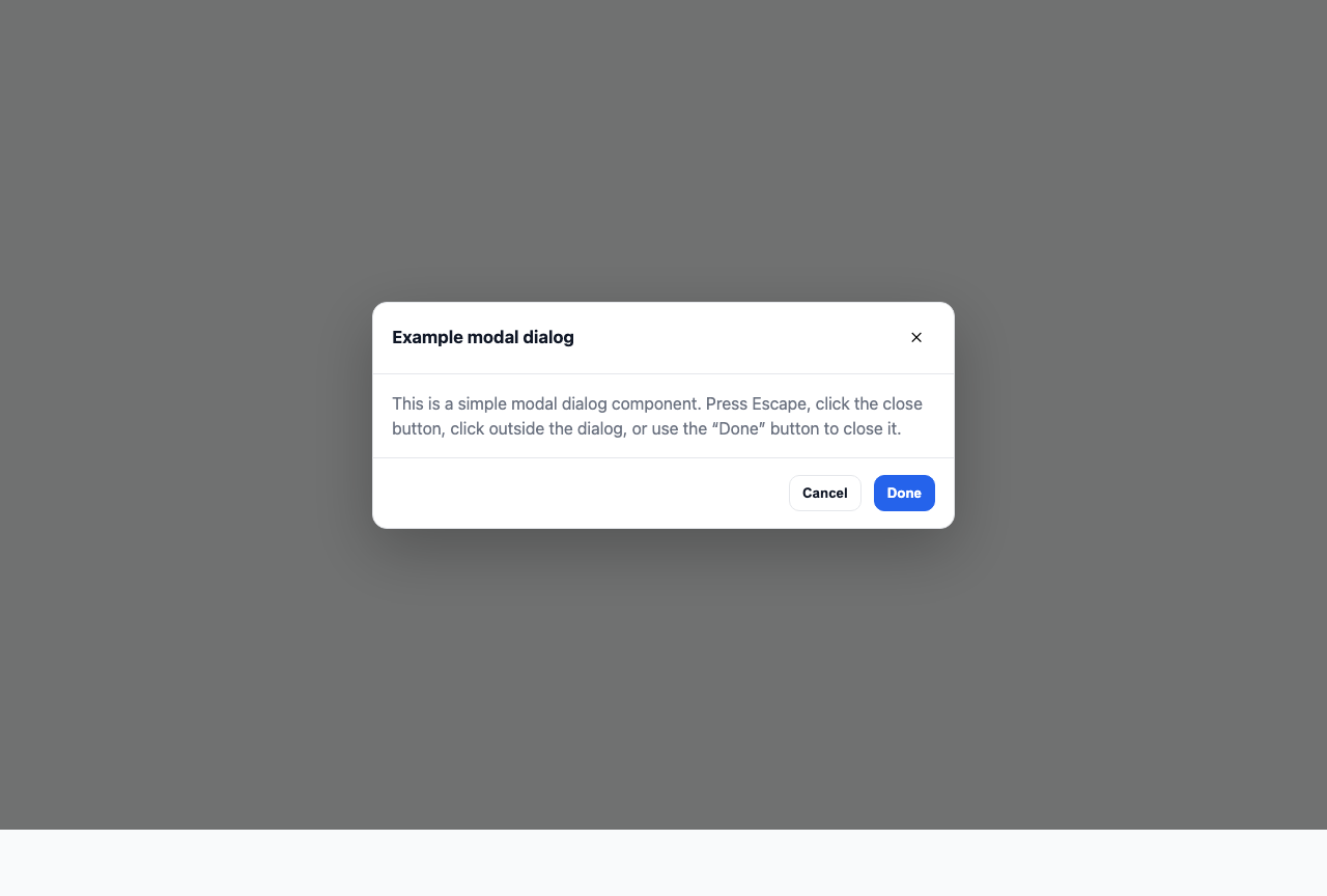 Screenshot sample 11 for modal-dialog / GPT-5.2