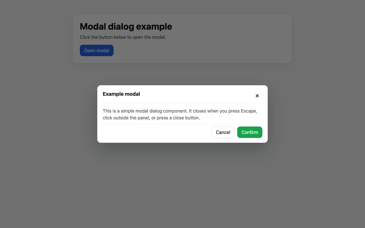 Screenshot sample 15 for modal-dialog / GPT-5.2