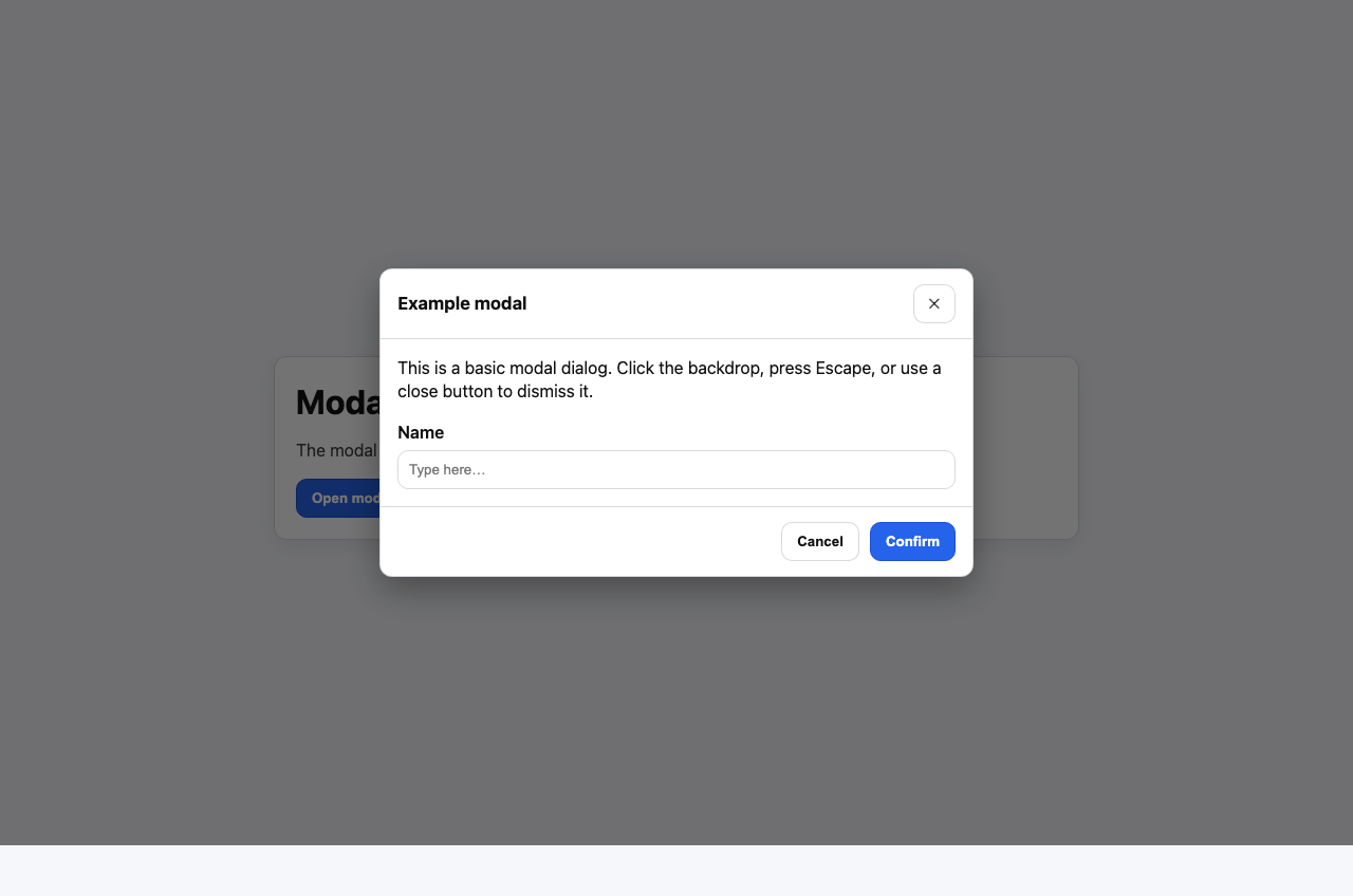 Screenshot sample 17 for modal-dialog / GPT-5.2