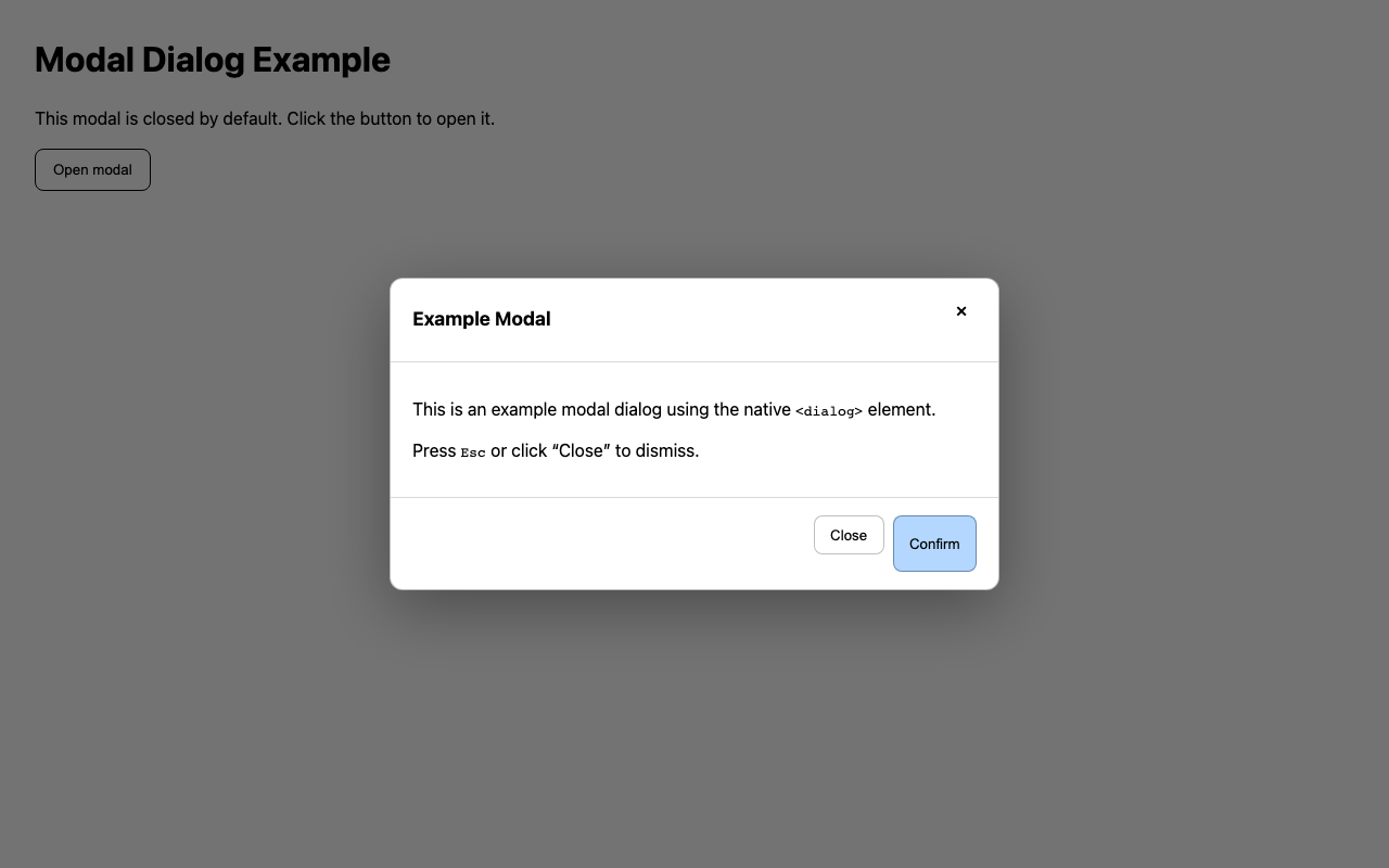 Screenshot sample 18 for modal-dialog / GPT-5.2