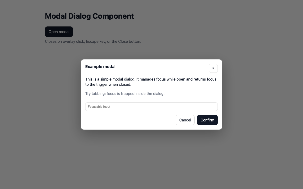 Screenshot sample 19 for modal-dialog / GPT-5.2
