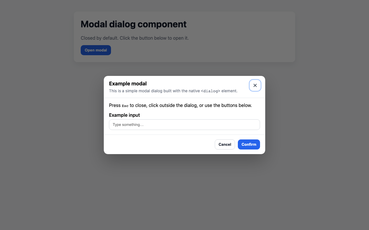 Screenshot sample 7 for modal-dialog / GPT-5.2