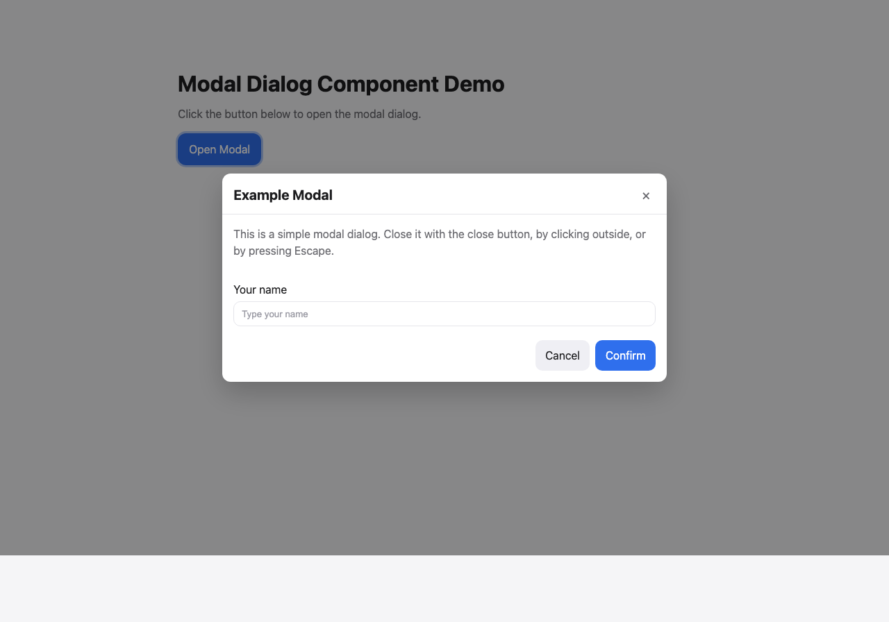 Screenshot sample 12 for modal-dialog / GPT-5