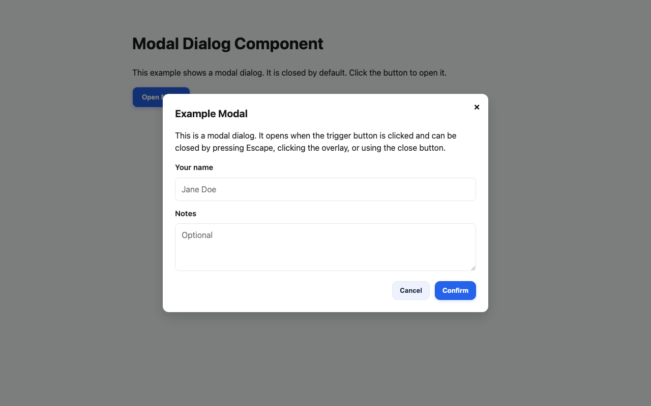 Screenshot sample 13 for modal-dialog / GPT-5