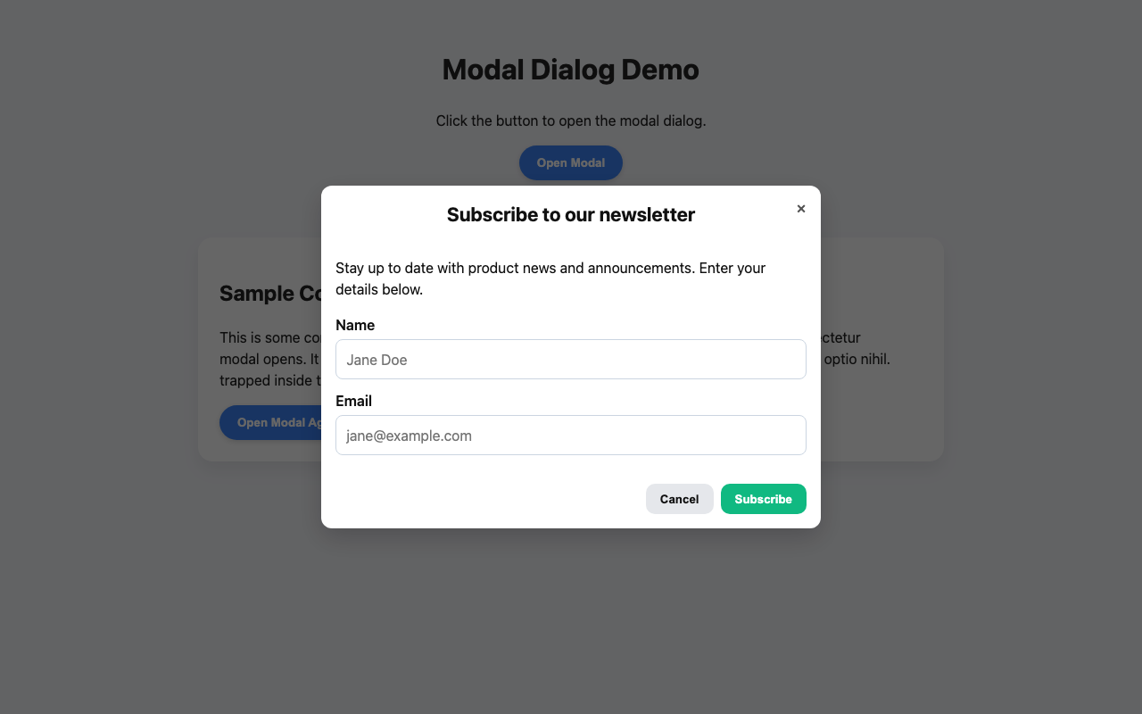 Screenshot sample 19 for modal-dialog / GPT-5