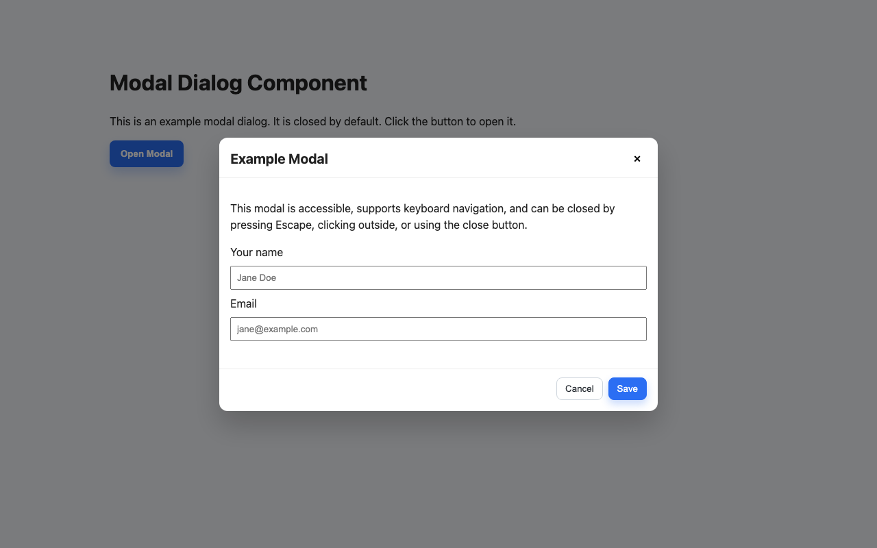 Screenshot sample 20 for modal-dialog / GPT-5
