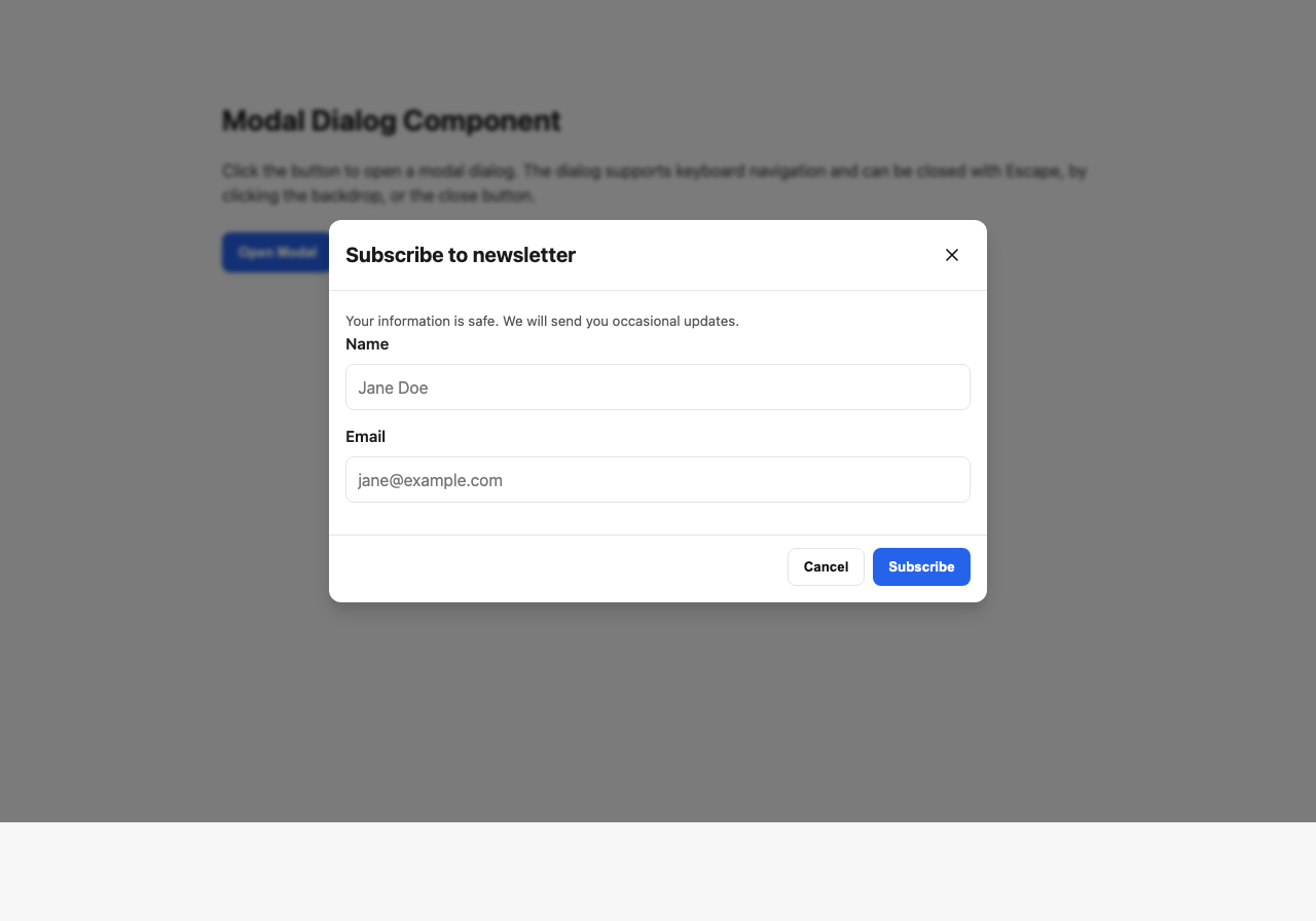 Screenshot sample 21 for modal-dialog / GPT-5