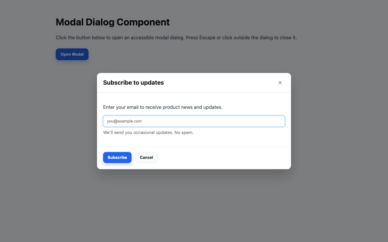 Screenshot sample 38 for modal-dialog / GPT-5