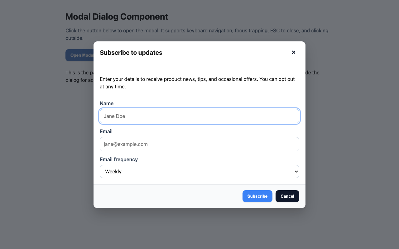 Screenshot sample 40 for modal-dialog / GPT-5
