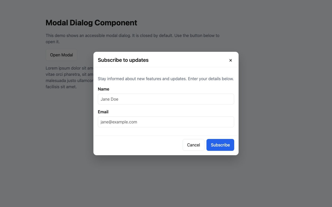 Screenshot sample 41 for modal-dialog / GPT-5