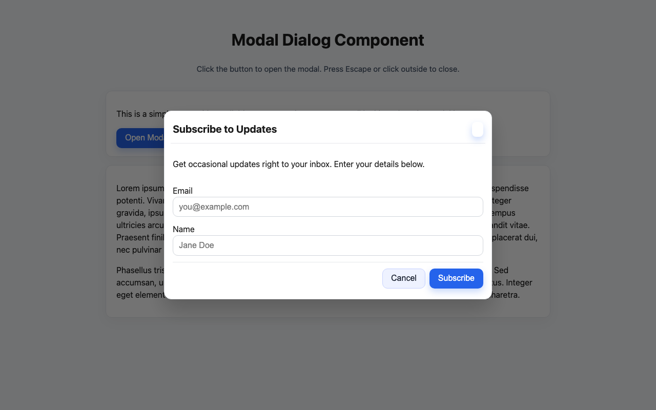 Screenshot sample 5 for modal-dialog / GPT-5