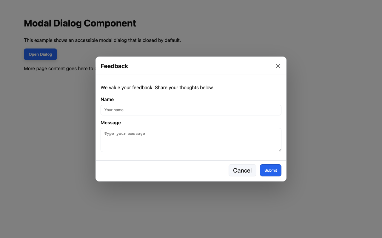 Screenshot sample 59 for modal-dialog / GPT-5
