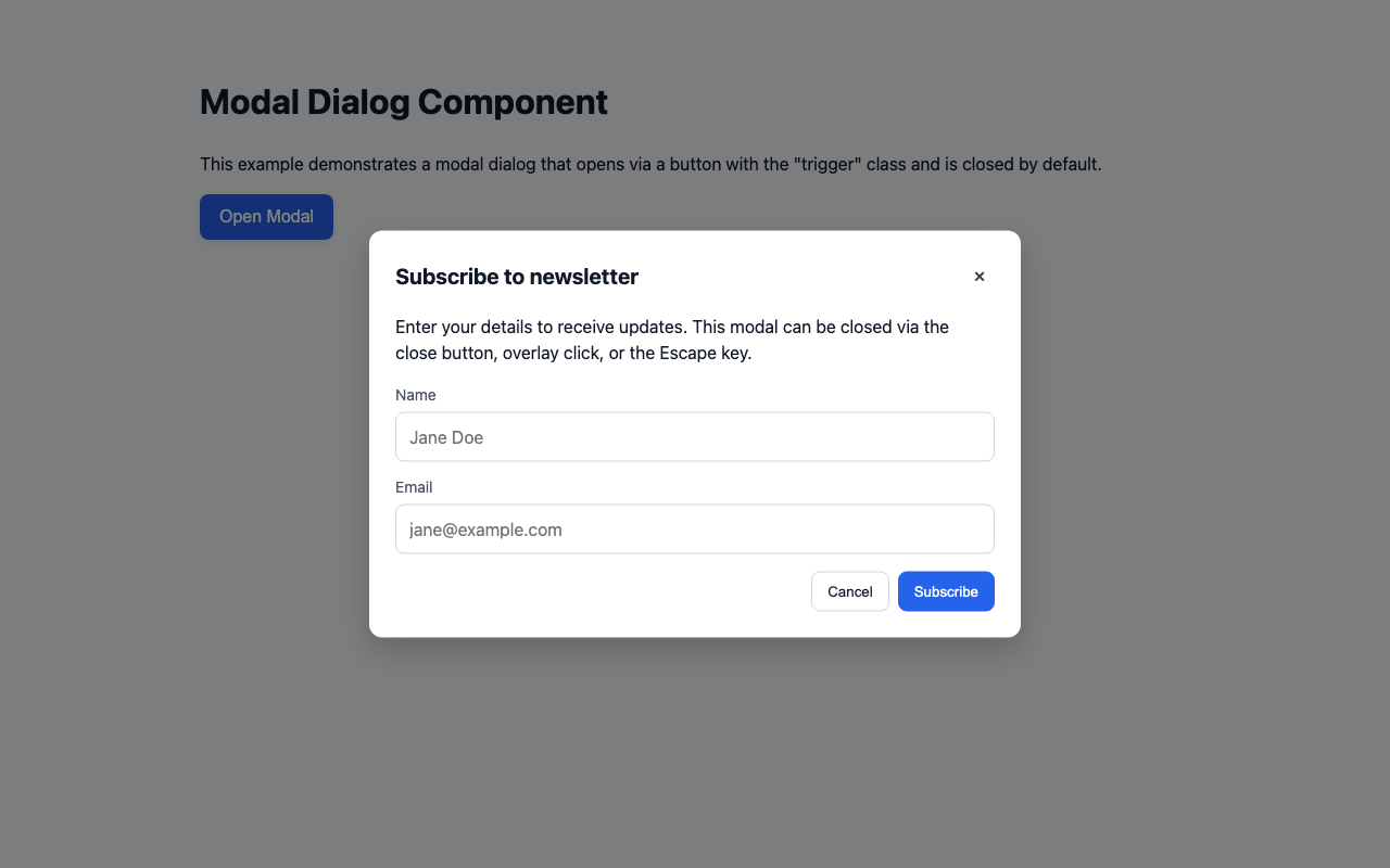 Screenshot sample 61 for modal-dialog / GPT-5