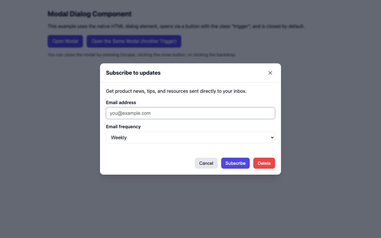Screenshot sample 62 for modal-dialog / GPT-5