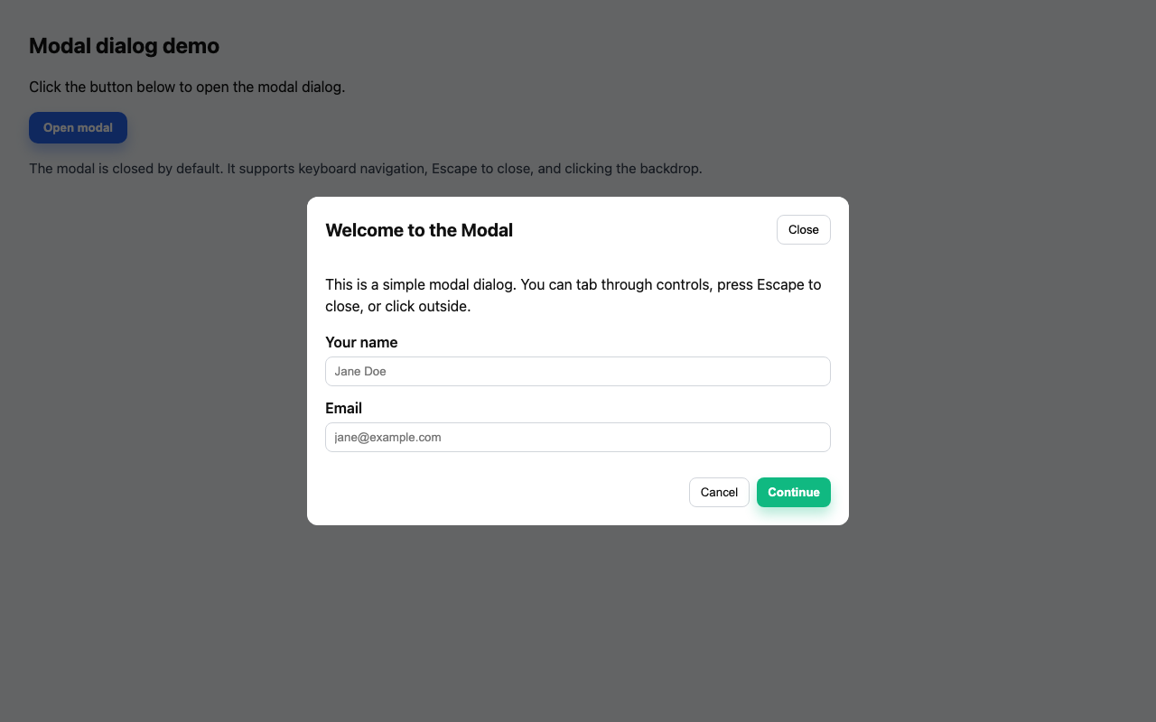 Screenshot sample 72 for modal-dialog / GPT-5