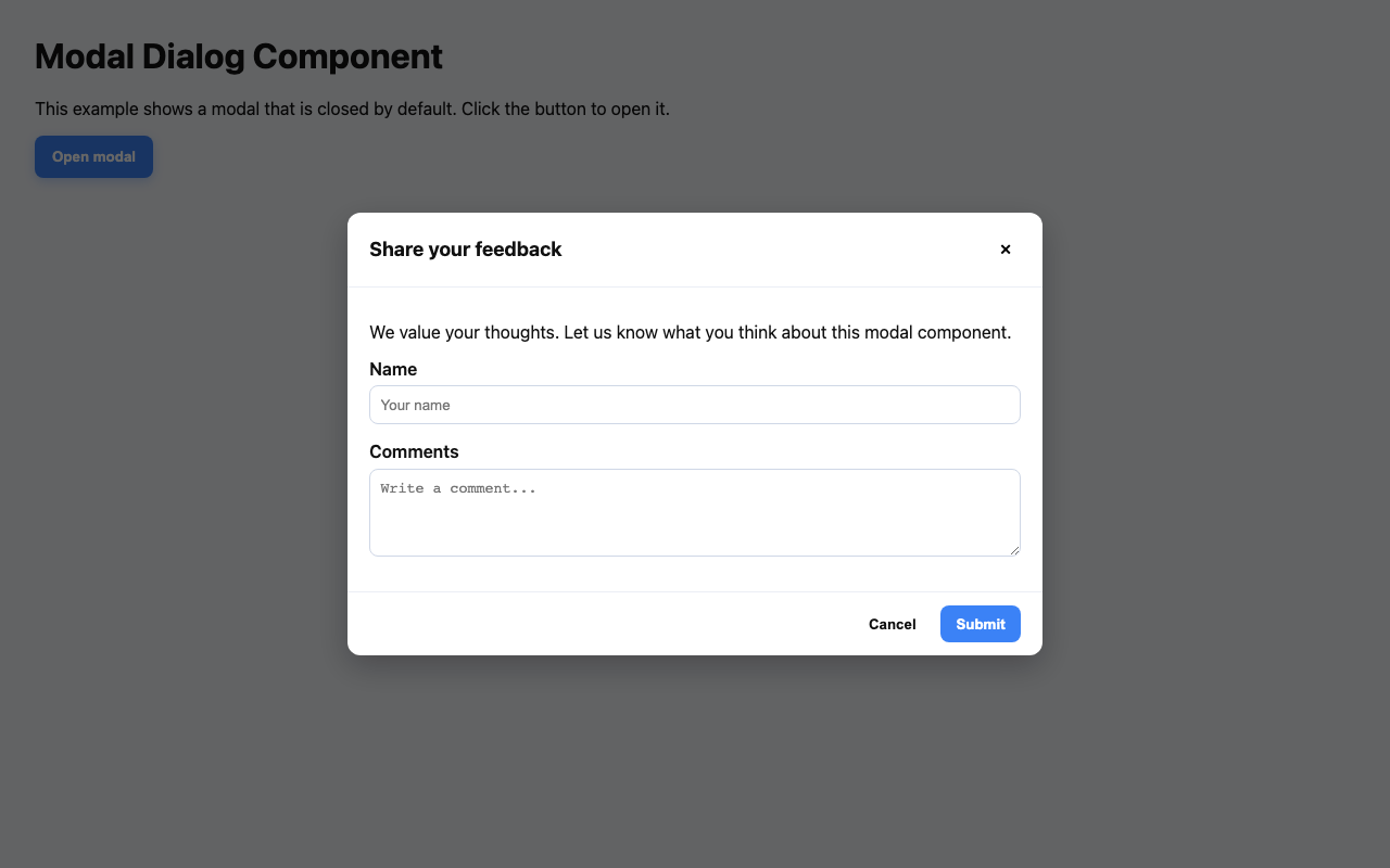 Screenshot sample 75 for modal-dialog / GPT-5