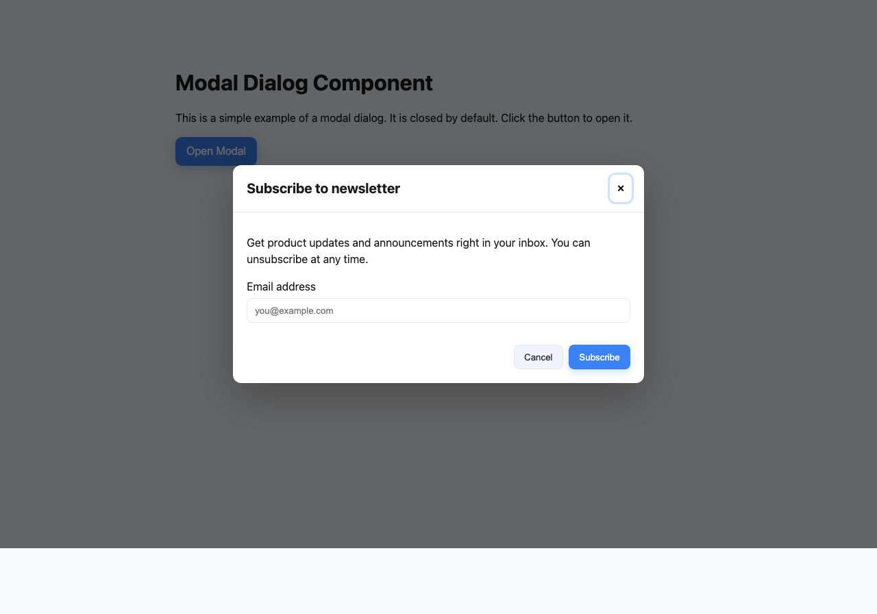 Screenshot sample 85 for modal-dialog / GPT-5