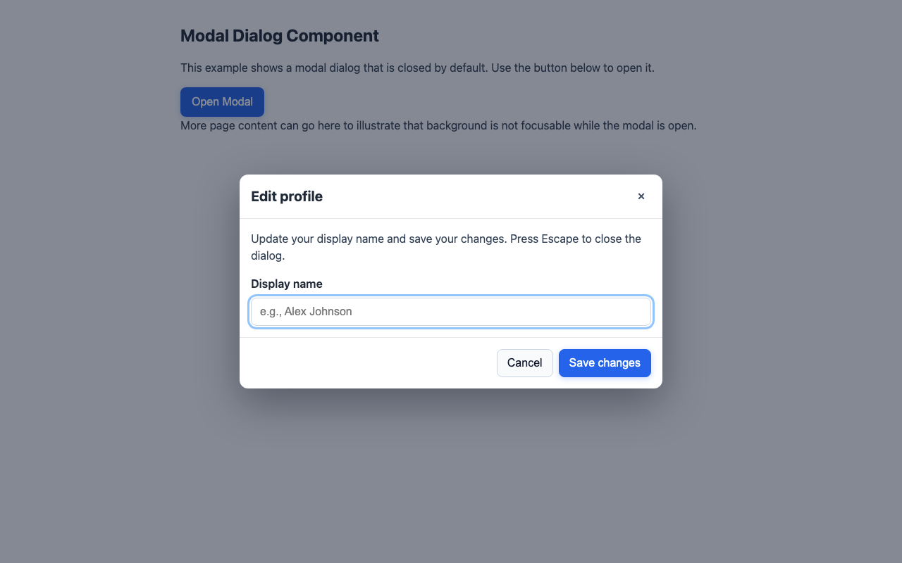 Screenshot sample 88 for modal-dialog / GPT-5