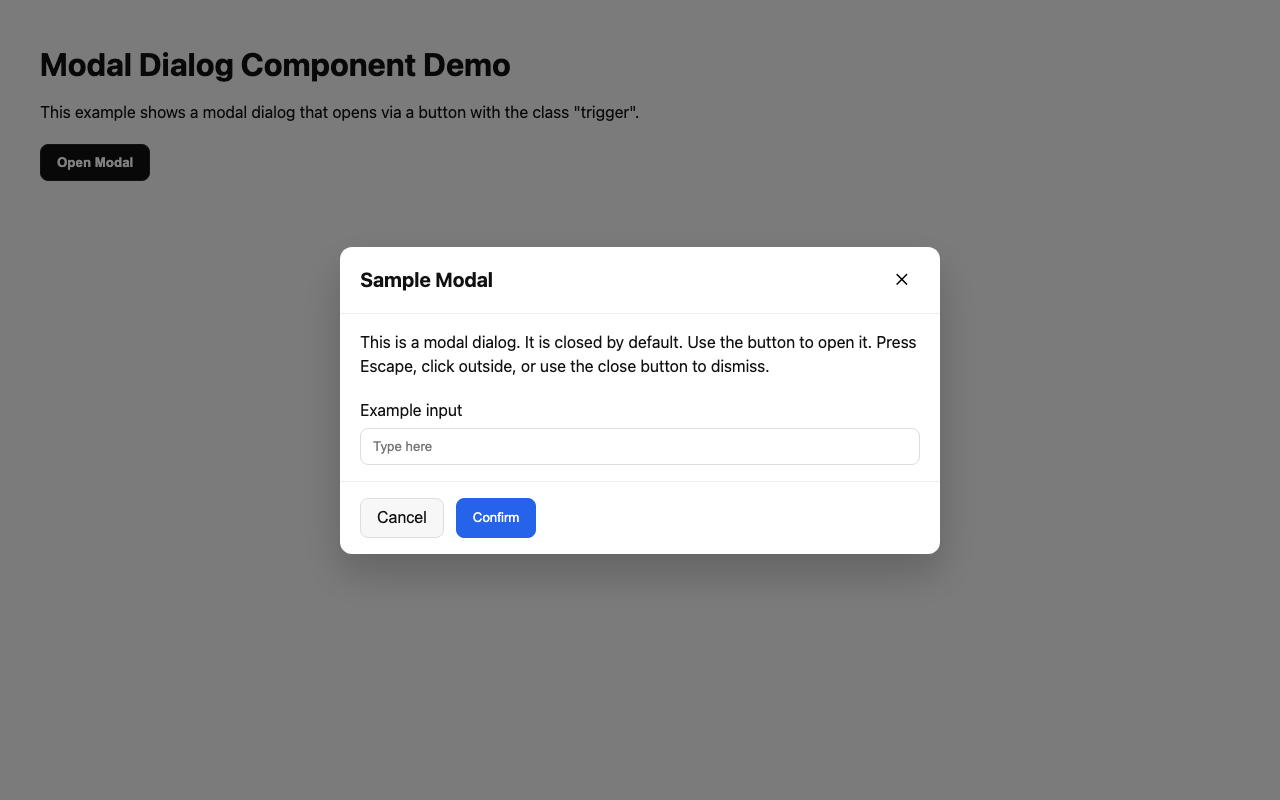 Screenshot sample 90 for modal-dialog / GPT-5