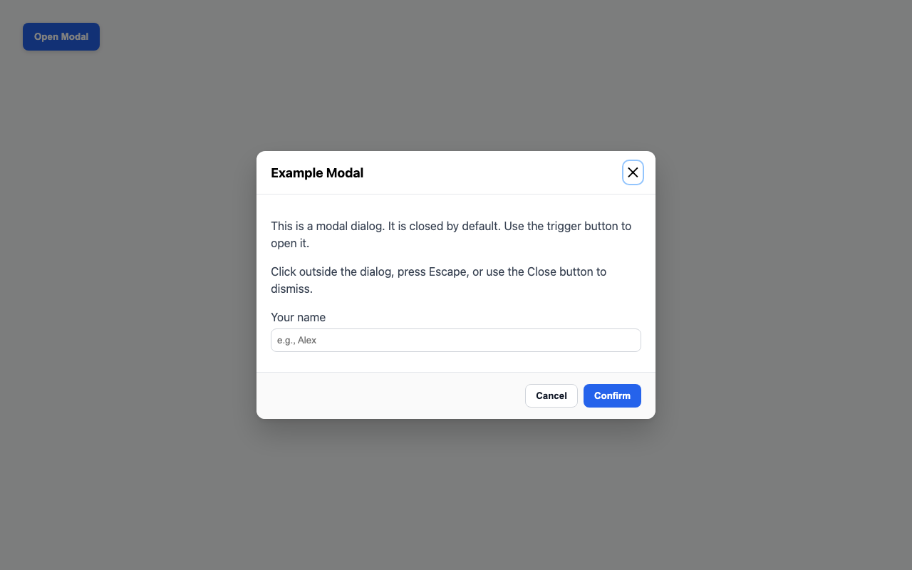 Screenshot sample 92 for modal-dialog / GPT-5