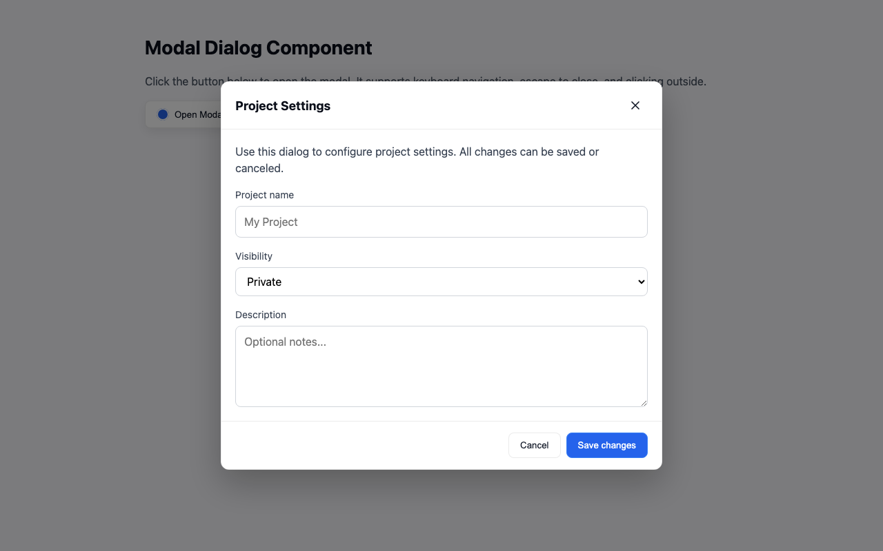 Screenshot sample 93 for modal-dialog / GPT-5