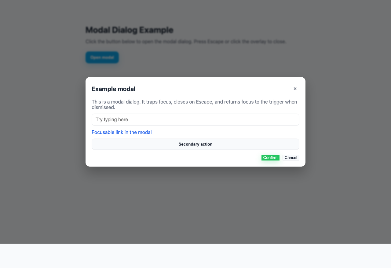 Screenshot sample 95 for modal-dialog / GPT-5