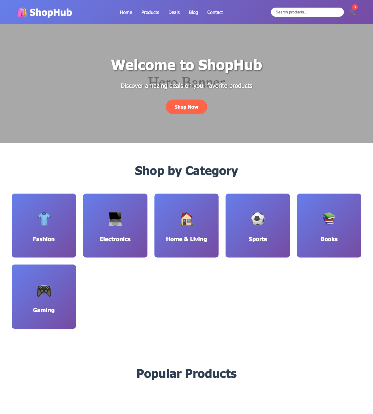 Screenshot sample 80 for shopping-home-page / Claude Sonnet 4.5