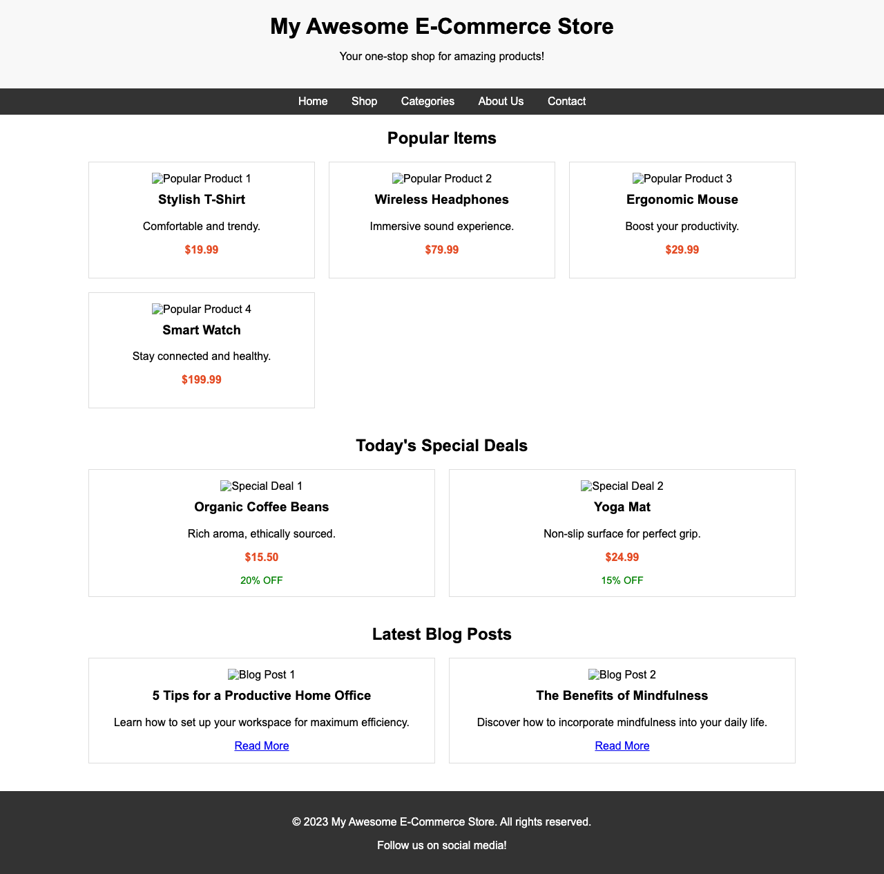 Screenshot sample 38 for shopping-home-page / Gemini 2.5 Flash Lite