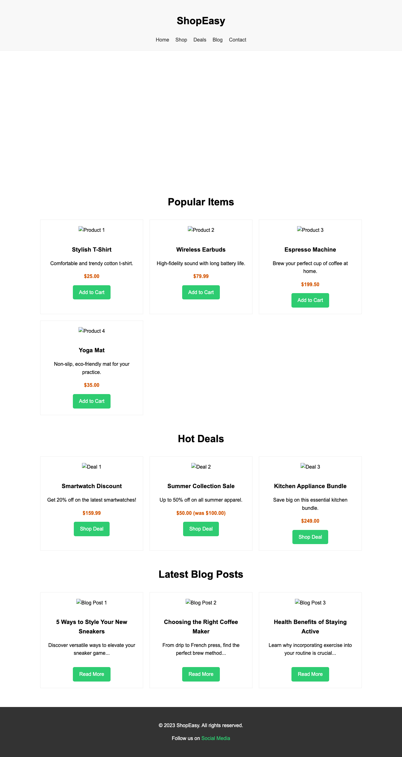 Screenshot sample 80 for shopping-home-page / Gemini 2.5 Flash Lite