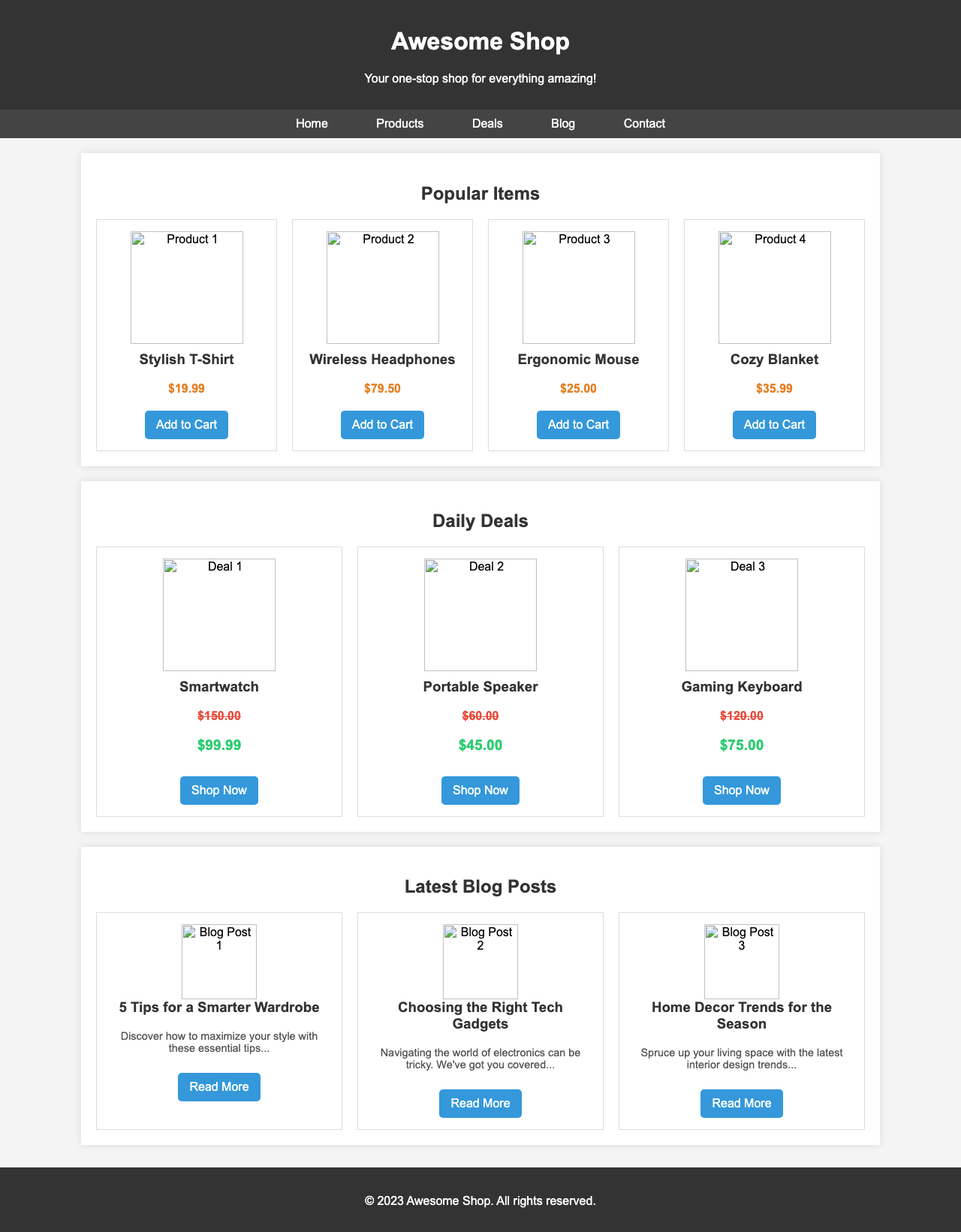 Screenshot sample 96 for shopping-home-page / Gemini 2.5 Flash Lite