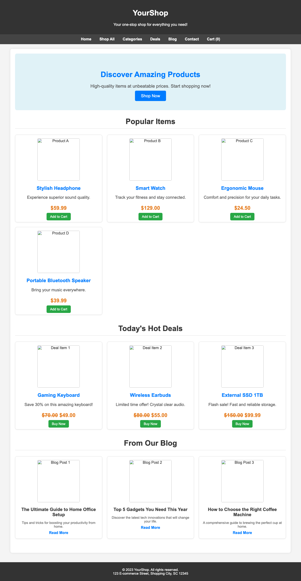 Screenshot sample 43 for shopping-home-page / Gemini 2.5 Flash