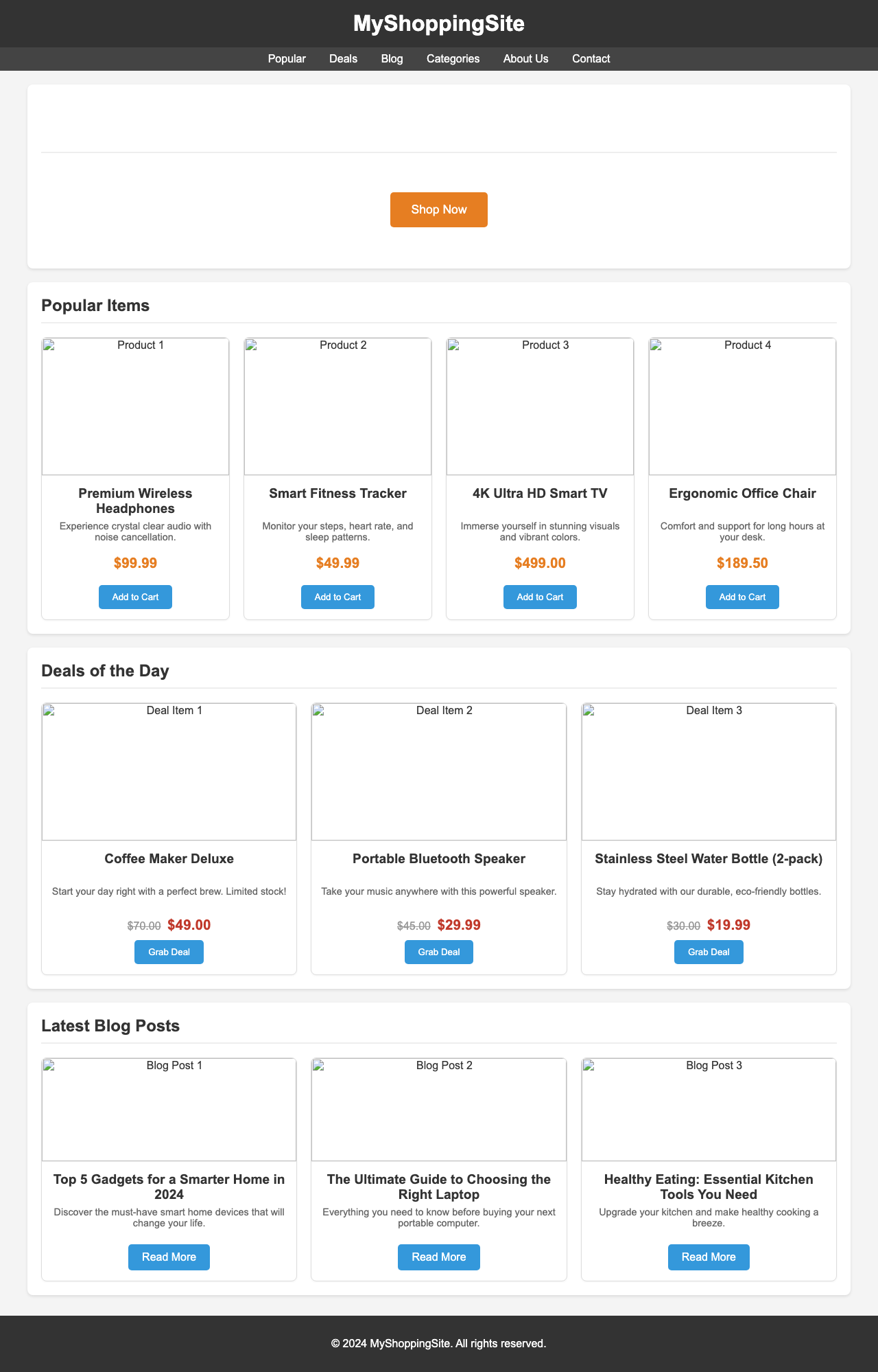 Screenshot sample 51 for shopping-home-page / Gemini 2.5 Flash