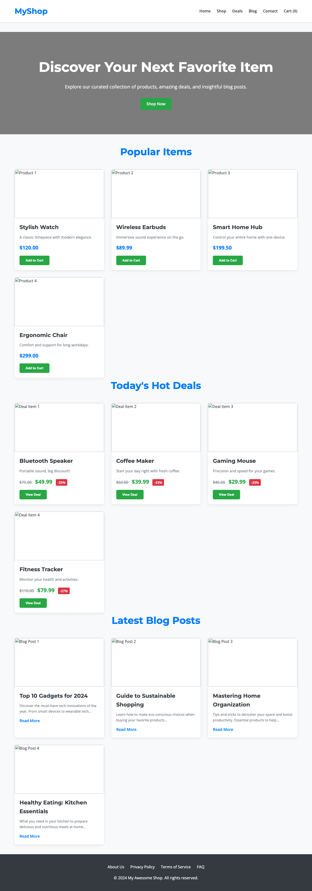 Screenshot sample 67 for shopping-home-page / Gemini 2.5 Flash