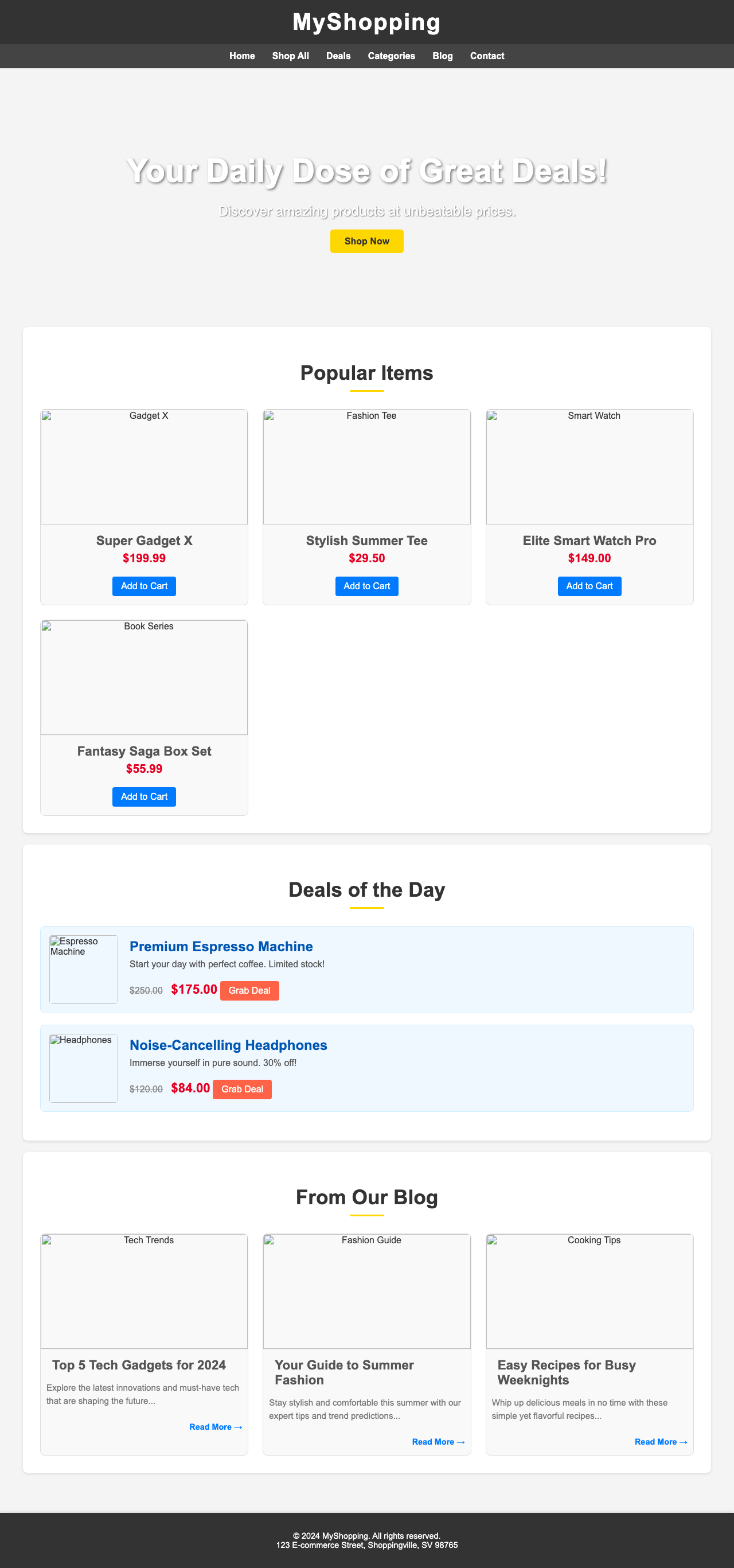 Screenshot sample 68 for shopping-home-page / Gemini 2.5 Flash