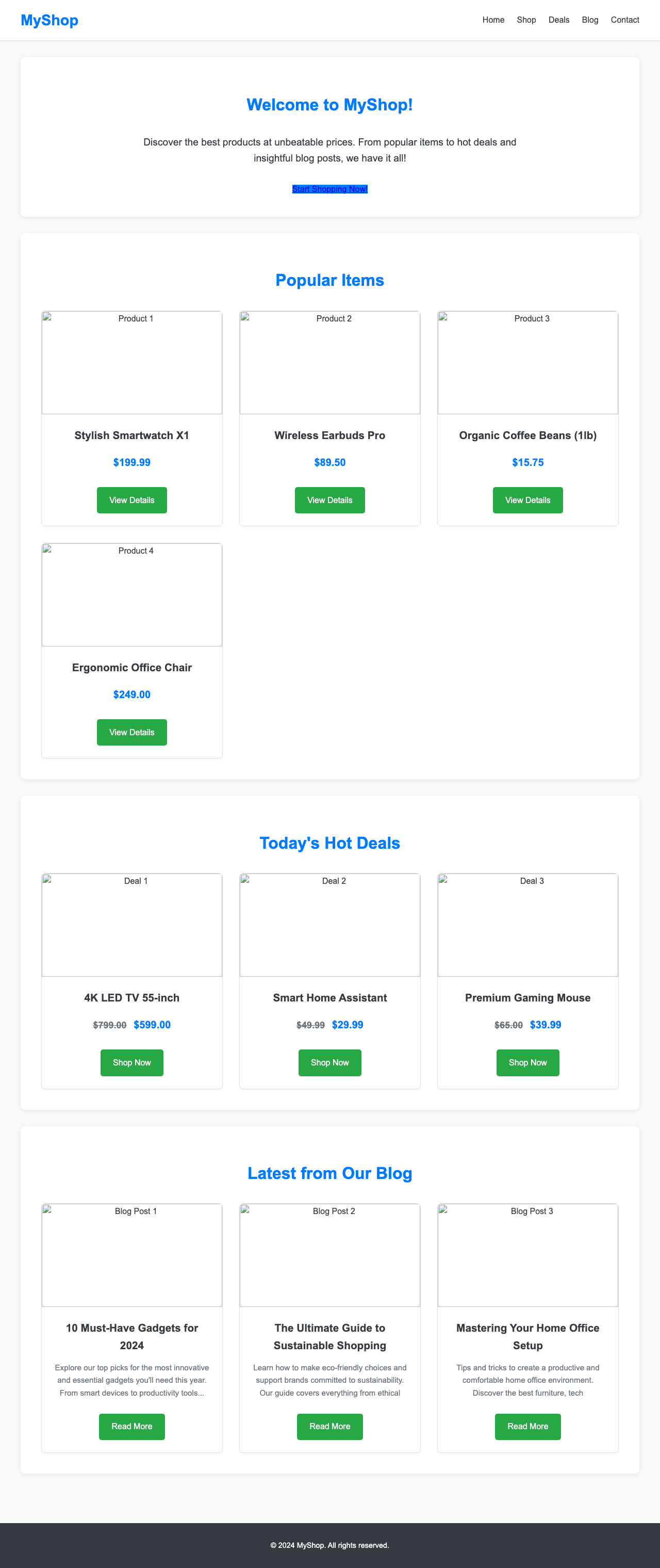 Screenshot sample 69 for shopping-home-page / Gemini 2.5 Flash