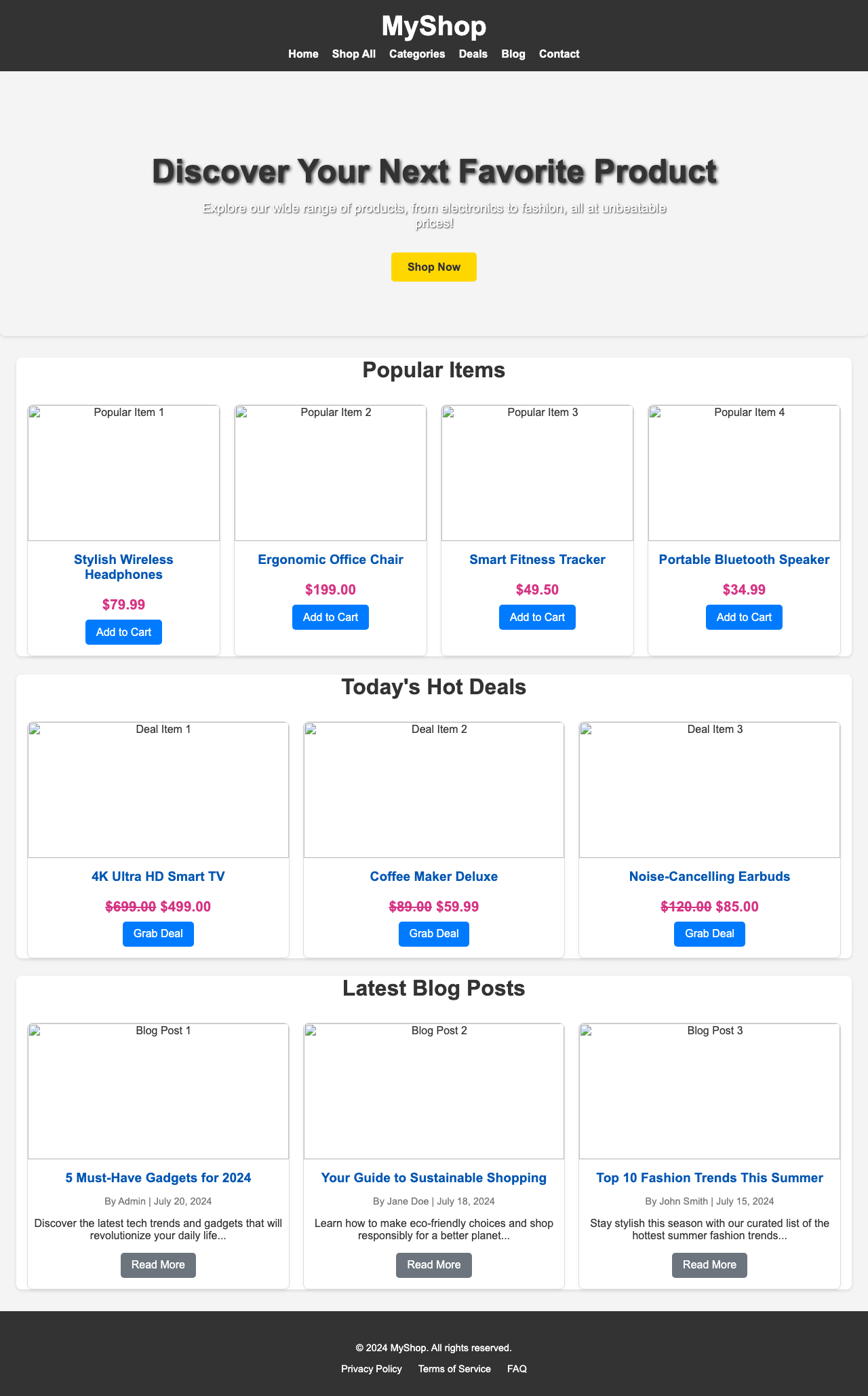 Screenshot sample 9 for shopping-home-page / Gemini 2.5 Flash