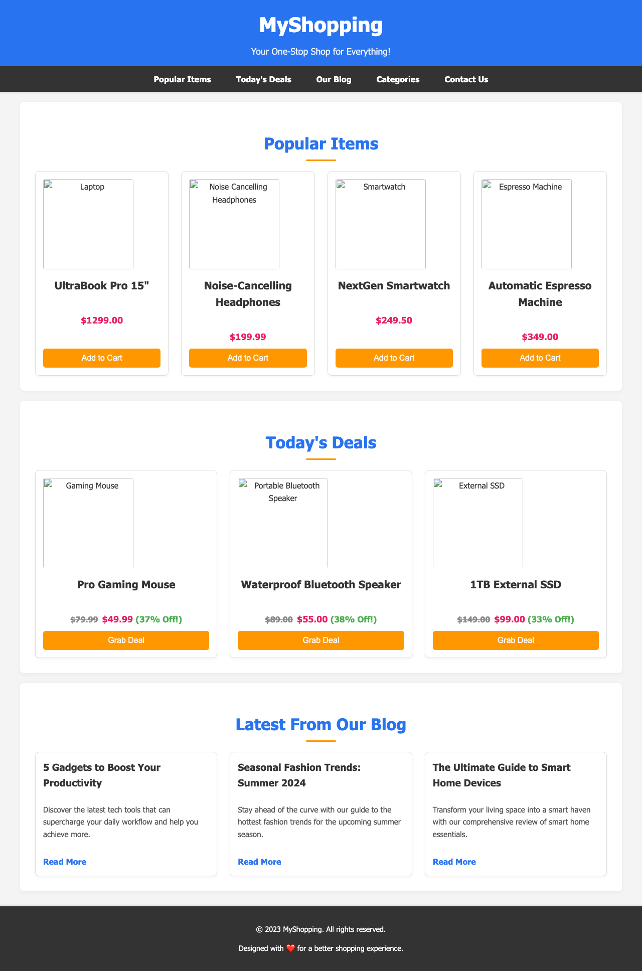 Screenshot sample 90 for shopping-home-page / Gemini 2.5 Flash