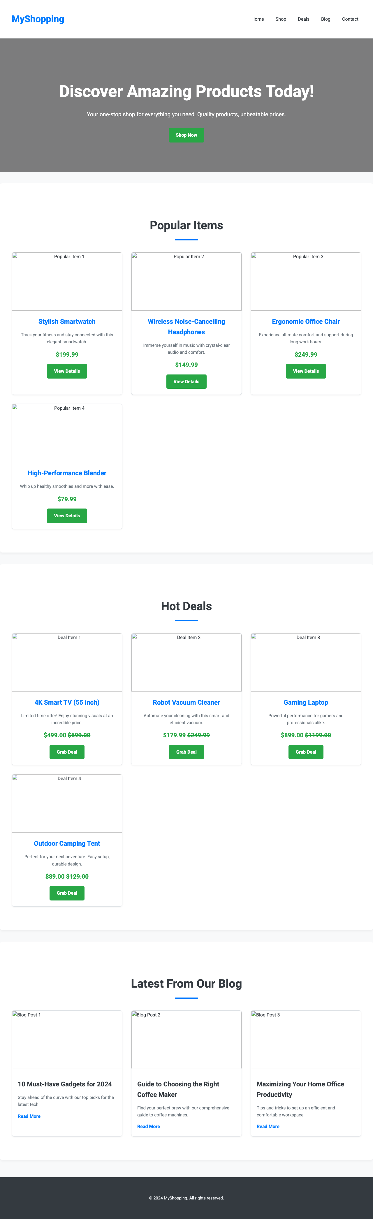 Screenshot sample 91 for shopping-home-page / Gemini 2.5 Flash