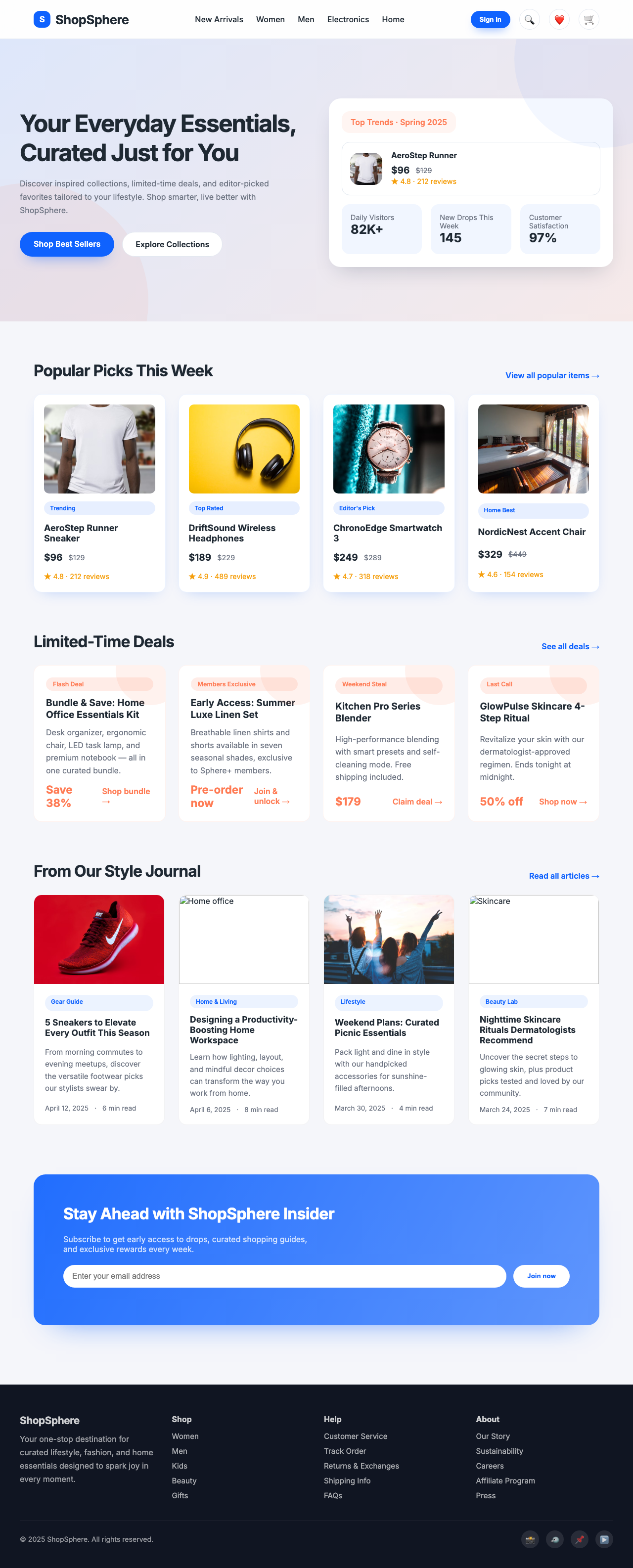 Screenshot sample 59 for shopping-home-page / GPT-5 Codex
